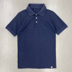 visvim ビズビム 0114305010009 D.SCOOP WELLER POLO SHIRT 半袖 鹿の子 ポロシャツ カットソー ネイビー 1 中村ヒロキ