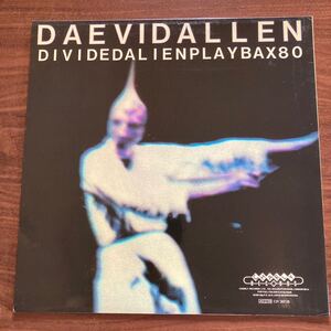 DAEVID ALLEN デヴィッド・アレン DIVIDED ALIEN PLAYBAX80 CR30218 ビル・ラズウェル 輸入盤 GONG BILL LASWELL 