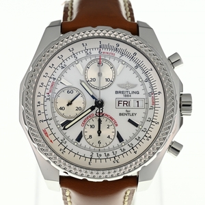 ブライトリング BREITLING A13362 ベントレーGT クロノグラフ デイデイト 自動巻き メンズ 美品 E#136207