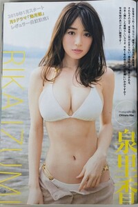 週刊ヤングジャンプ 2018年1月16日号 泉里香 斉藤朱夏 あいみ謎の美女降臨!