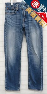 3P7919/リーバイス 00502-0224 502 ユーズド加工デニムパンツ ベトナム製 Levi’s