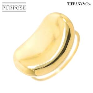ティファニー TIFFANY&Co. ビーン 12号 リング K18 YG イエローゴールド 750 指輪 Bean Ring 90232690