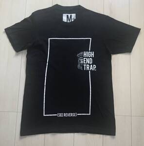 By Lambo　半袖　Tシャツ 【 M / 黒 / ブラック 】 HIGH END TRAPPIN　デザイナー アート 系 アパレル