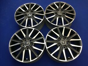 トヨタ 純正 16×6J+50 PCD114.3 5穴 ハブ径60 4本　　　　　　　 　　　　　　　　　　 20240220 2G8-1 理