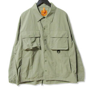 JUGEM ジュゲム #10 UTILITY ACCESS BLOUSON 2B3-1-003-0013 ナイロン ストレッチ カーキ L 27105664