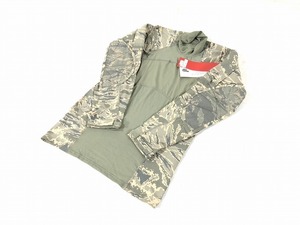 送料無料【米軍放出品】未使用品 MASSIF コンバットシャツ Sサイズ 伸縮性 難燃性 ACUカラー サバゲー ミリタリー (60)☆CI7A