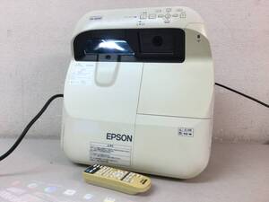 EPSON EB-590WT LCDプロジェクター リモコン付き ランプ使用 1557H時間 /C