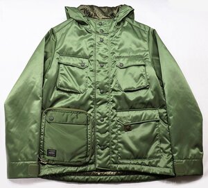 White Mountaineering (ホワイトマウンテニアリング) Porter Pocket Nylon Field Mountain Parka / マウンテンパーカー カーキ size 1