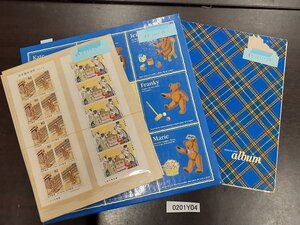 0201Y04 日本切手　未使用切手　額面　約19000円　※台紙に貼りつき・シミあり　※写真は全ては撮っておりません　※同梱は送料の変更あり