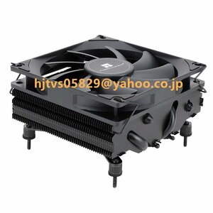 未使用 Thermalright AXP90 X47 Black 用CPU風冷放熱器 下圧式放熱器 4本のAGHPホットパイプを含み 油圧軸受鋳造 PMWファンを内蔵し