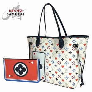 LOUIS VUITTON ルイヴィトン ゲーム オン モノグラム ネヴァーフルMM マルチカラー PVC M57462 トートバッグ 肩掛け レディース 402075