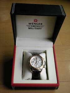 ★未使用★ウェンガースイスミリタリー★WENGER SWISS MILITARY★79131★クロノグラフ★