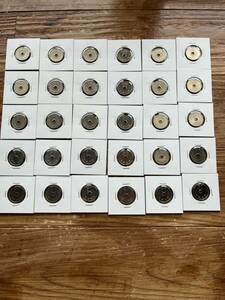 50円プルーフ硬貨まとめ　30枚