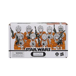 Star Wars TVC X-Wing Pilot 3 3/4-Inch Action Figure 4-Pack