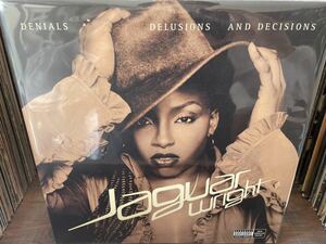 JAGUAR WRIGHT DENIALS DELUSIONS AND DECISIONS LP US ORIGINAL PRESS!! ネオソウル THE ROOTS