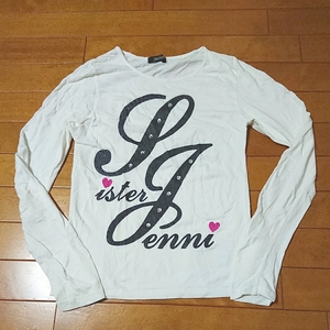 JENNIジェニィ長袖Tシャツ(白)size150