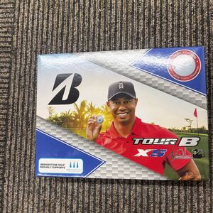 超お値打ち出品 特別限定品 TIGERオウンネーム BRIDGESTONE TOUR B XS 1ダース［12球)新品未使用品