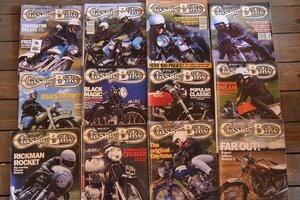 B0902 「Classic Bike」 クラシックバイク　12冊セット　ヴィンテージ　モーターサイクル誌　古本　雑誌 マガジン