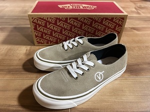 箱付き新品、USA企画、レア! アナハイムVANSバンズ Authentic Oneオーセンティック ワンピース バーチ 2023年製 23.5cm US5.5エラ チャッカ