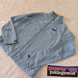 【訳アリ】Patagonia パタゴニア レディースL ガイドジャケット 83160F8 水色×グレー ★1000