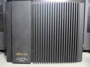 名機　FUJITSU TEN 4ch パワーアンプ α5000M 音出し確認済　MADE IN JAPAN