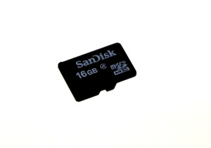 SanDisk microSDHCカード 16GB　即決価格！