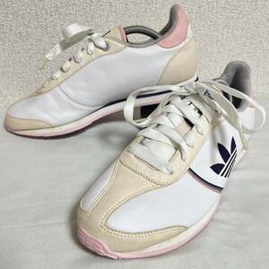 aadidas アディダス RESPECT M.E. ローカット スニーカー シンセティック レザー 24 cm ＊68