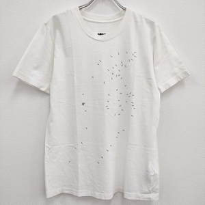 MM6/Maison Margiela S52GC0097 S ドット プリント 半袖Ｔシャツ カットソー ホワイト エムエム6/メゾンマルジェラ 4-0428S 236373