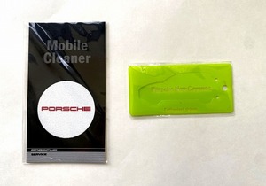 PORSCHE （ポルシェ）Mobile Cleaner モバイルクリーナー + Cayenne カイエン しおり 付箋 ブックマーク セット グッズ コレクション 