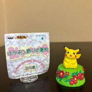 ご注意！ ポケモン 香りの置物 GC 9905-1 ピカチュウ 中古品 フィギュア 1999 ポケットモンスター 台座