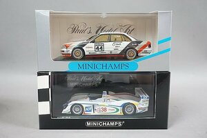 ミニチャンプス PMA 1/43 Audi アウディ V8 クワトロ #44 / R8 2002 #38 2点セット ※1点外箱相違