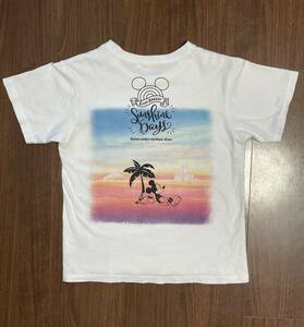 ディズニーランド　Ｔシャツ　SunShineDays ミッキーマウス　140サイズ　中古　ディズニーリゾート　TDL