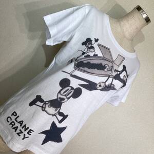 A561■ZUCCa*DISNEY★ミッキー/ムービープリント★Tシャツ■M