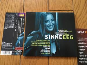 ★帯付！北欧No.1人気のシーネ・エイの記念すべきデビュー作！SINNE EEG＋MARTIN SCHACK TRIO ※帯より チェット・ベイカーの影響　