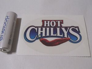 US直輸 ステッカー HOT CHILLYS 唐辛子 50x77mm