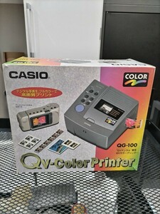 CASIO　QG-100 QVデジタル専用　QVカラープリンター　レトロ