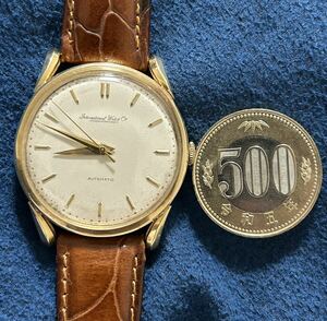 18金ケース 稼働品 cal.852 ペラトン式 自動巻 メンズ 腕時計 IWC アンティーク international watch company automatic men