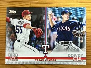 2019 Topps Update カイル・バード カイル・ダウディ Kyle Bird Kyle Dowdy Rookie Combos #US183