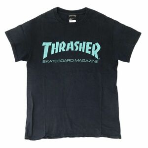 Thrasher - Tシャツ S ブラック スラッシャー 黒 スケート スケートボード Skate SK8 STUSSY ステューシー ANTI HERO アンタイヒーロー