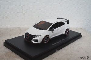 エブロ ホンダ シビック タイプR コンセプト 2014 1/43 ミニカー 白 FK2