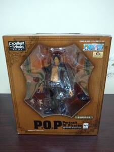 説明必読 未開封 ポートガス・D・エース P.O.P STRONG EDITION メガハウス フィギュア POP onepiece ワンピース