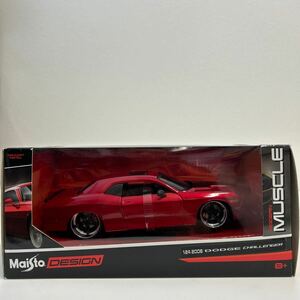 Maisto DESIGN 1/24 DODGE CHALLENGER 2008 マイスト デザイン ダッジ チャレンジャー カスタム アメ車 ミニカー モデルカー　srt