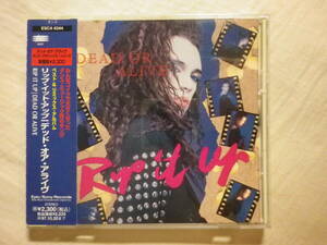 『Dead Or Alive/Rip It Up(1987)』(1995年発売,ESCA-6344,廃盤,国内盤帯付,歌詞対訳付,リミックス・アルバム,80