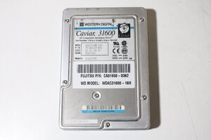 PT88【中古】 WESTERN DIGITAL　Caviar 31600 WDC AC31600H 1.6 GB IDE接続　