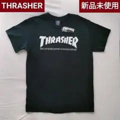 新品★THRASHER スラッシャー　半袖メンズＴシャツ USサイズM レア 紺