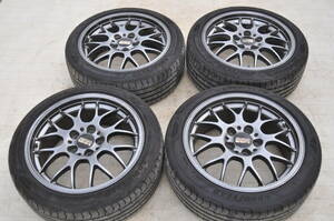 鍛造 BBS RG715 7.5J+45 PCD114.3 EAGLE F1 215/45R17 スイフトスポーツZC31 ZC32 CR-Z インテグラDC5 シビック EP3 ロードスター JDM