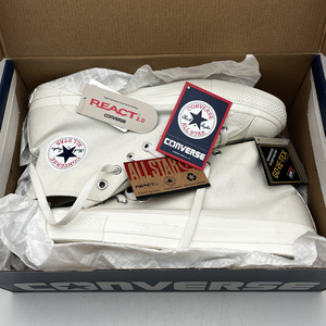 廃盤カラー 新品未使用 CONVERSE ALL STAR (R) GORE-TEX HI OFF WHITE US10.5 29cm/コンバースオールスターゴアテックスハイオフホワイト白