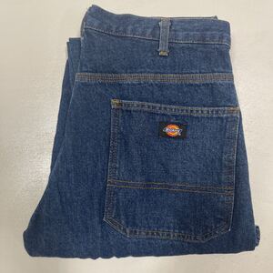 W32 10s ペインター 裏地 中古 DICKIES デニム カーペンター ディッキーズ DICKIES PAINTER 裏地フランネル ASW008