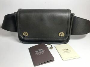 ◆ ビンテージ　オールド　COACH レガシー ウエストバッグ ボディバッグ 斜め掛け　　メンズ　レディース　　廃盤品