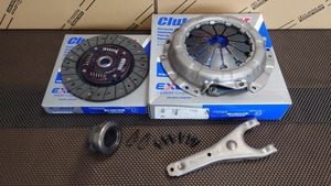 AE86・純正相当クラッチカバー/クラッチディスク交換セット・新品・EXEDY・レリーズフォーク、ベアリング、ボルト・AE92後期/AE101/AE111★